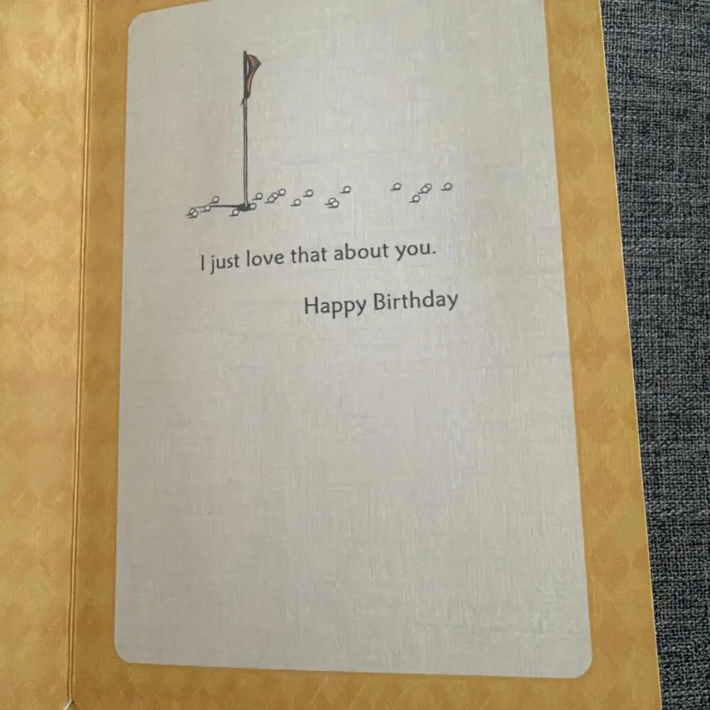 Hallmark Disney Birthday Greeting Card Goofy You’re The Kind Of Guy Who Plays